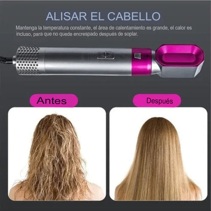 Cepillo Modelador 5 en 1 - Ellegance DeLuxe Hair